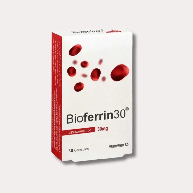 ⁦Bioferrin 30mg 30 Cap⁩ - الصورة ⁦2⁩