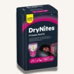 Huggies Drynites Pants Girls 4-7 Years 16 Daipers