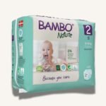 Bambo (Size 2, 3-6 Kg, 30 Nature Diapers)
