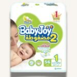 Baby Joy (Newborn Diapers Size 1, From O-4 Kg,56 Piece)