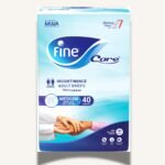 Fine Care Adult Brief Diapers Medium 40 Pieces