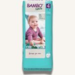 Bambo (Size 4 Large, 7-14 Kg, 48 Nature Diapers)