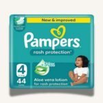 Pampers Size 4 ,44 Diapers