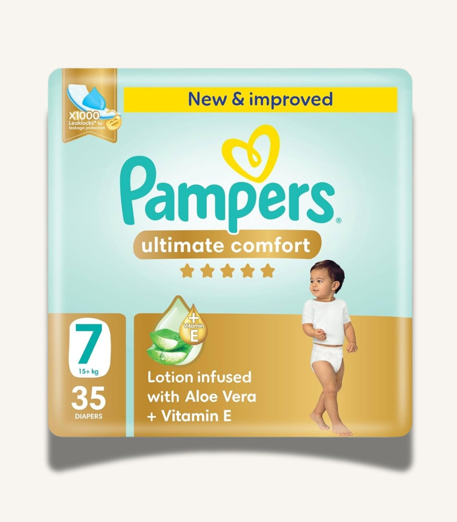 صور المنتجات MAMA - 23 Pampers Ultimate Comfort Size 7, 35 Diapers - الصورة 1
