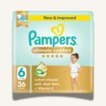 Pampers Ultimate Comfort Size 6 ,36 Diapers