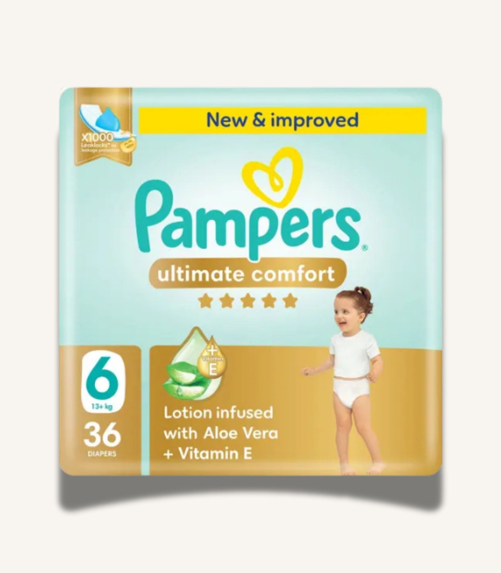 صور المنتجات MAMA - 25 Pampers Ultimate Comfort Size 6 ,36 Diapers - الصورة 1