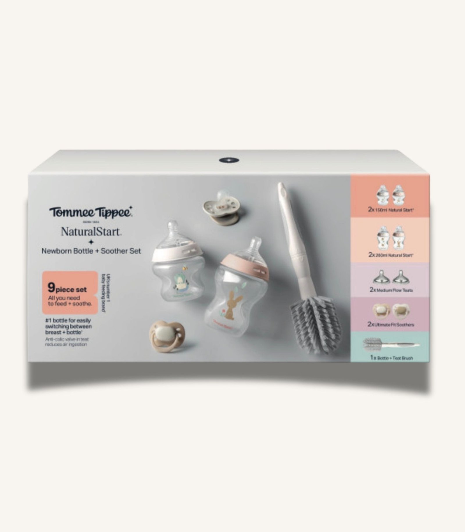 صور المنتجات MAMA - 27 Tommee Tippee Natural Start STARTER BTL KIT PINK AL AR - الصورة 1