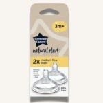Tommee Tippee Natural Start 2X Med Flow Teat