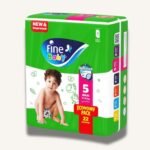 Fine Baby DoubleLock Size 5, 22 Diapers