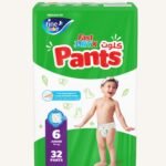 Fine Baby Instant Dry Diaper Pants Size 6, 32 Pants