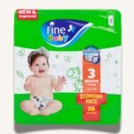 Fine Baby DoubleLock Size 3, 26 Diapers