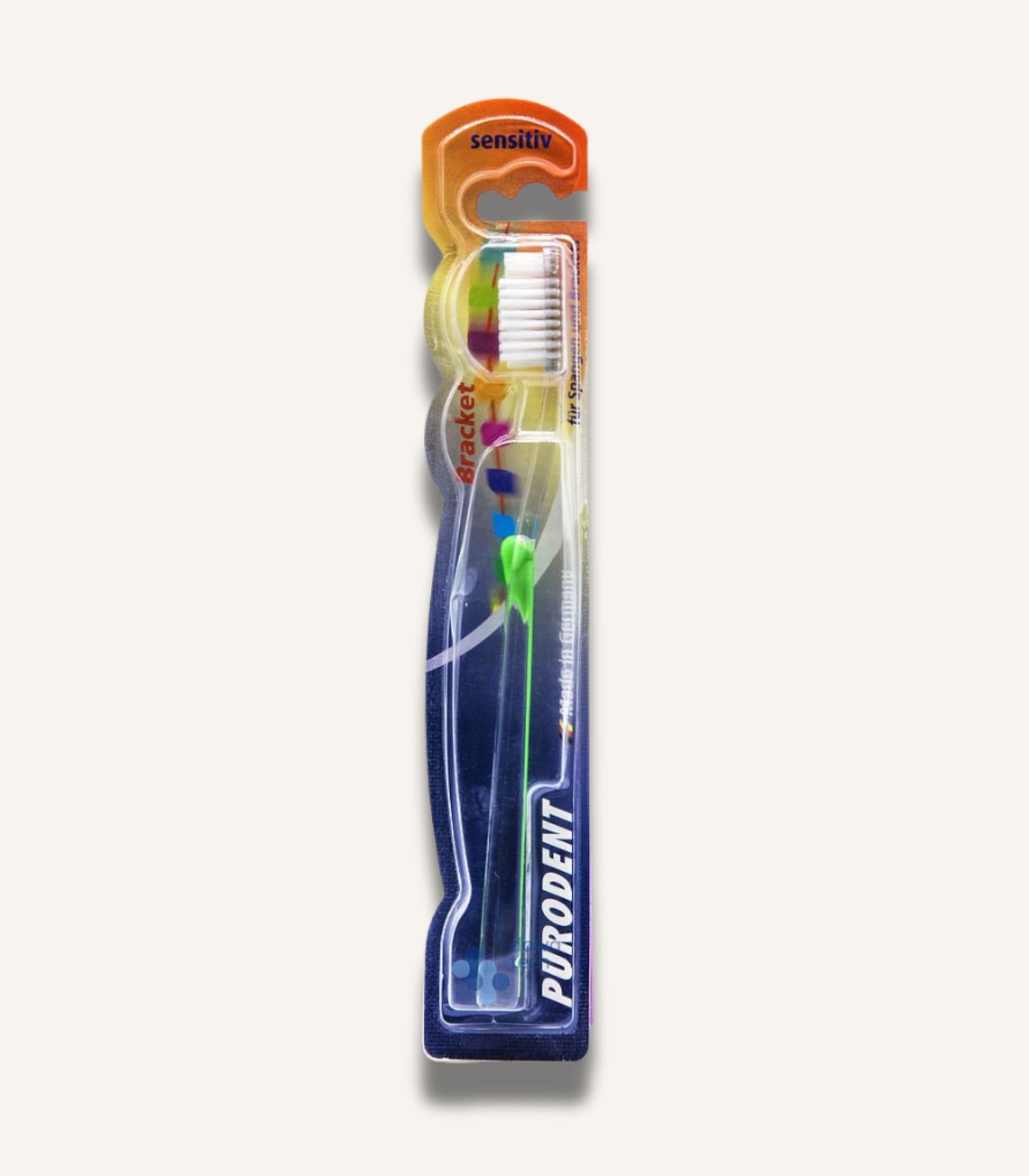 صور المنتجات ٣ - 23 Purodent Bracket Sensitive Toothbrush - الصورة 1