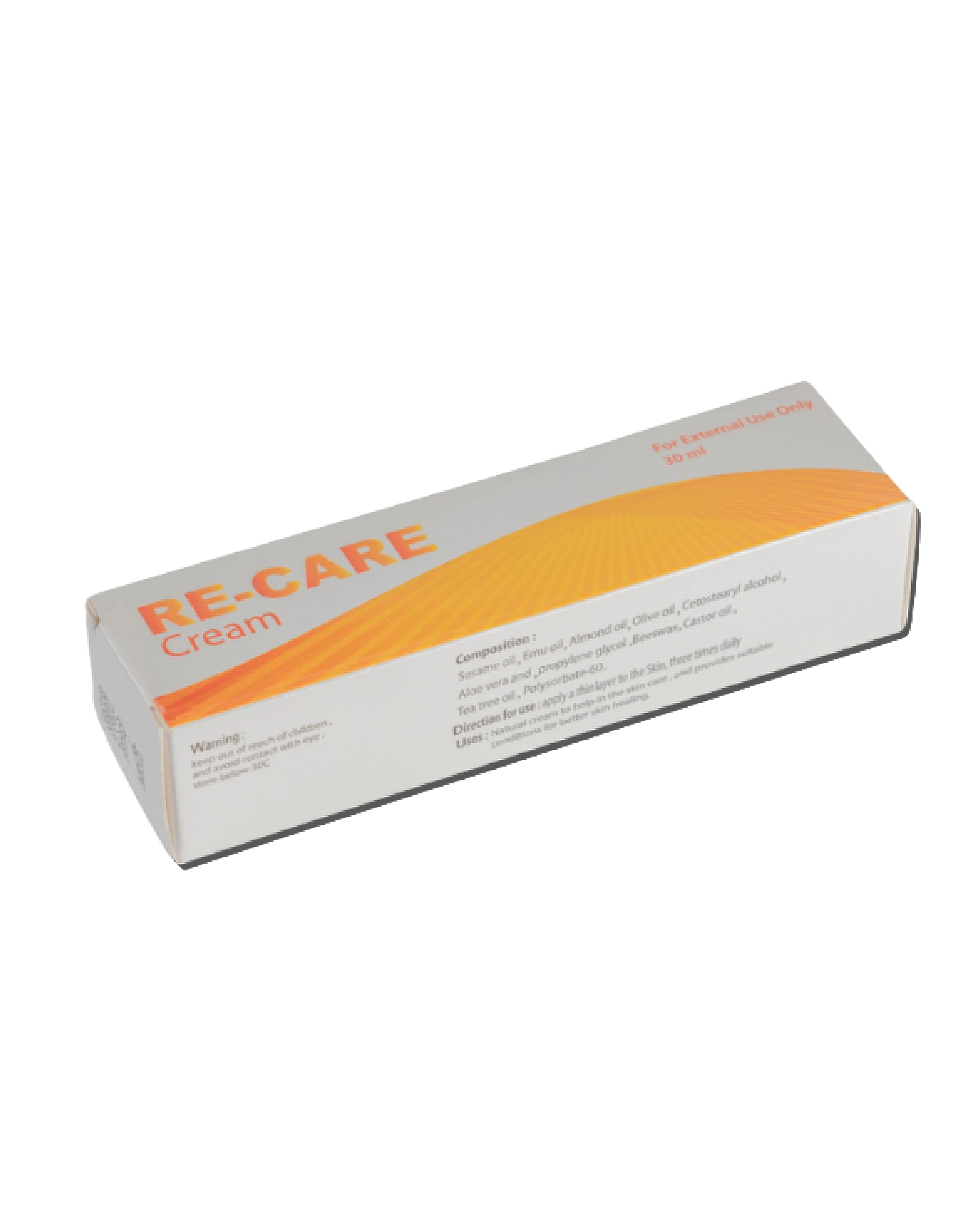 1244_original_ai_nobg_final_2048x2560 Re-Care Cream 30 mL - الصورة 1