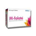 BT Pharma Folate-M 600mcg 30 Tablets