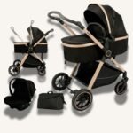 Kidilo H5+C Multifunctional 3 In 1 Baby Stroller Set