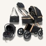 Kidilo 3 In 1 H2X+C Baby Stroller Set (Stroller, Carry Cot, Bag)