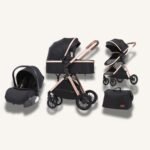 Kidilo 3 In 1 V8-C Baby Stroller Set (Stroller, Carry Cot, Bag)