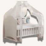 Wooden Baby Bed Model Y05 With Lights, 60*120