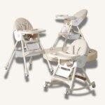 2 In 1 High Chair With Swing Function