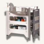 Baby Adjustable Changing Table With Storage