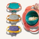 360 Rotating Gyro Ball With Led, Non-Spill