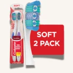 Colgate Optic White 1+1 Toothbrush, Soft