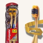 Colgate Charcoal Gold 360 1+1 Toothbrush