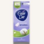 Everyday All Cotton Normal Pantyliners, 20 PCS