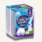Everyday Sensitive XL Sanitary Pads, 10 PCS