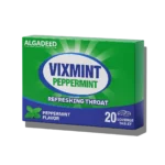 Vixmint Peppermint Throat Lozenges 20 Pieces