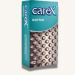 Carex Dotted Condoms, 12 PCS