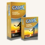 Carex Classic Comfort Condoms, 3 PCS