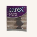 Carex Ultimate Pleasure Condoms, 3 PCS