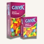 Carex Multi Pleasure Condoms, 3 PCS