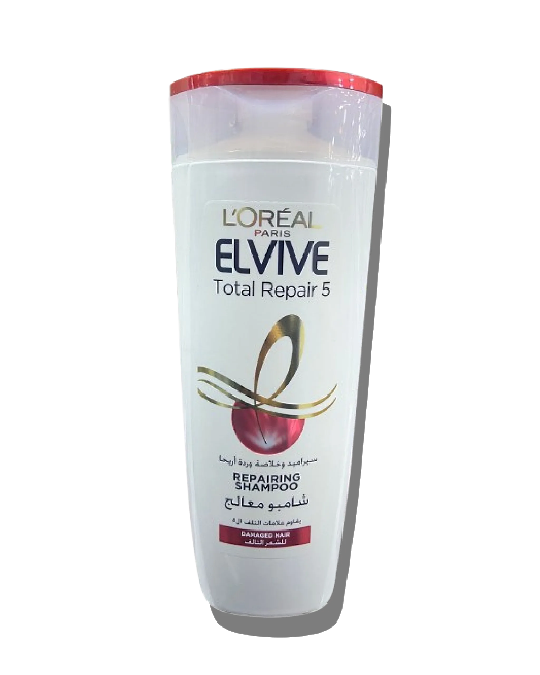 1974_original_ai_nobg_final_2048x2560.webp L'Oréal Elvive Total Repair 5 Shampoo 400 ml - الصورة 1