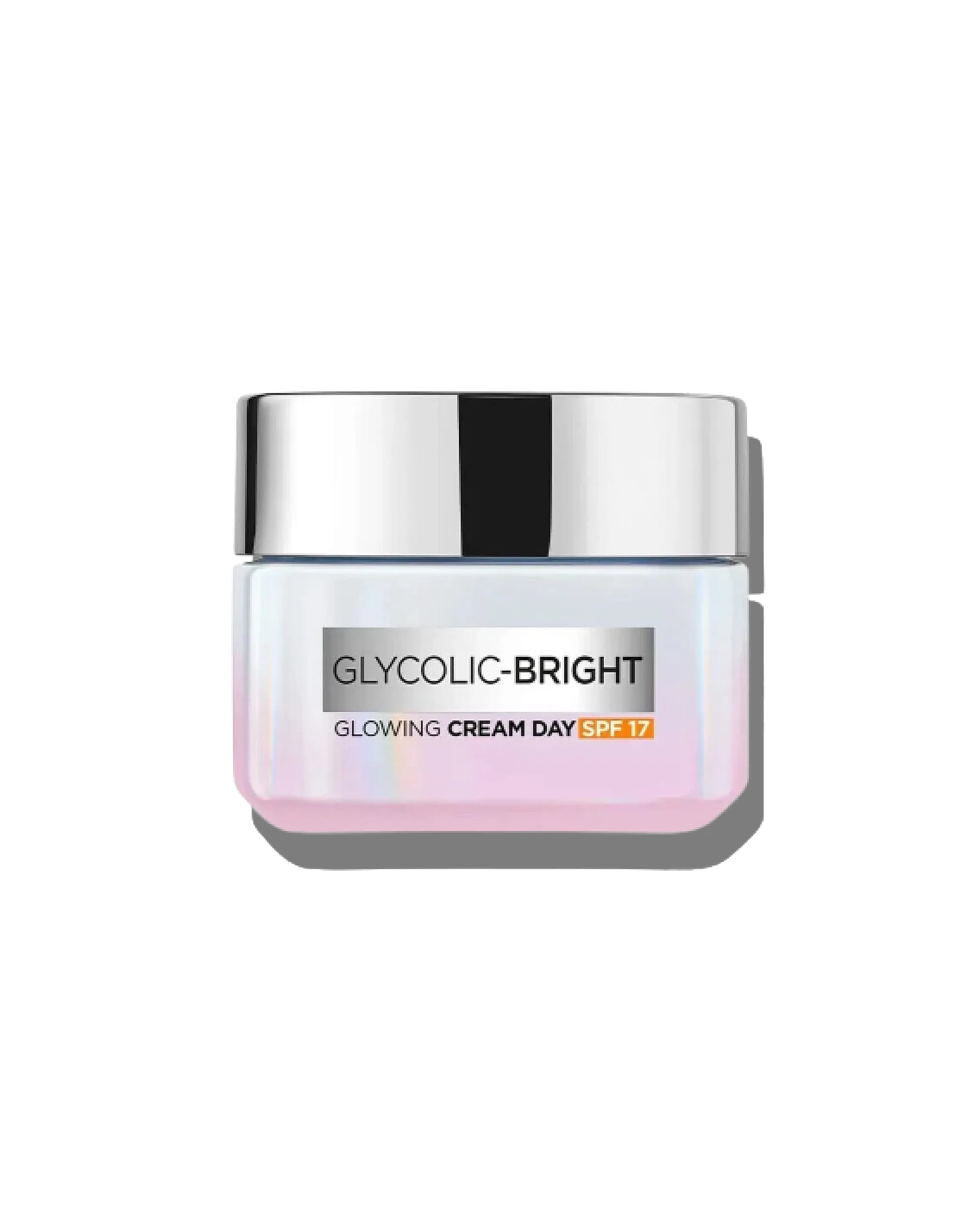 2026_original_ai_nobg_final_2048x2560 L'Oreal Paris Glycolic Bright Day Cream SPF17 50ml - الصورة 1
