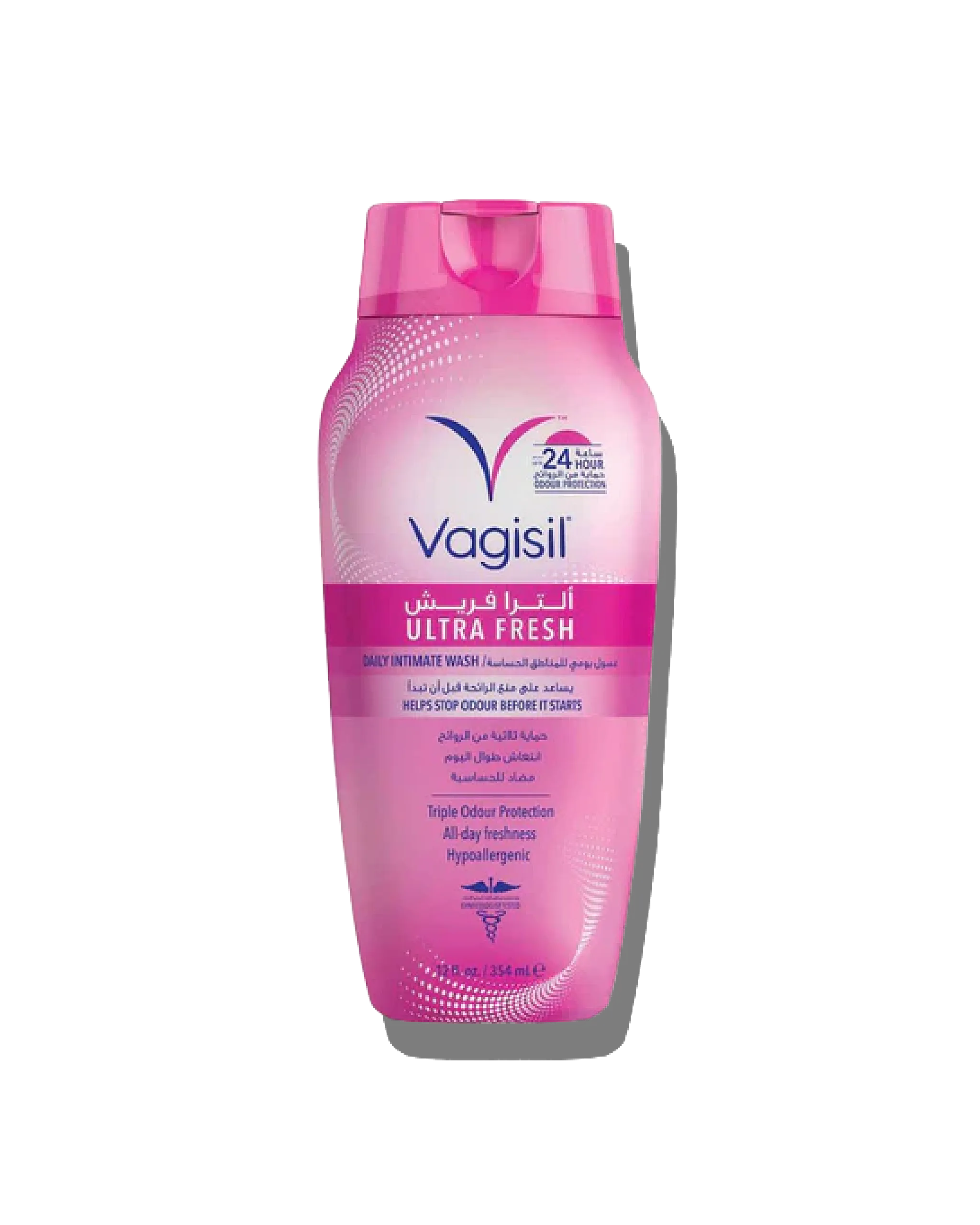 2052_original_ai_nobg_final_2048x2560 Vagisil Wash Ultra Fresh 354ml - الصورة 1