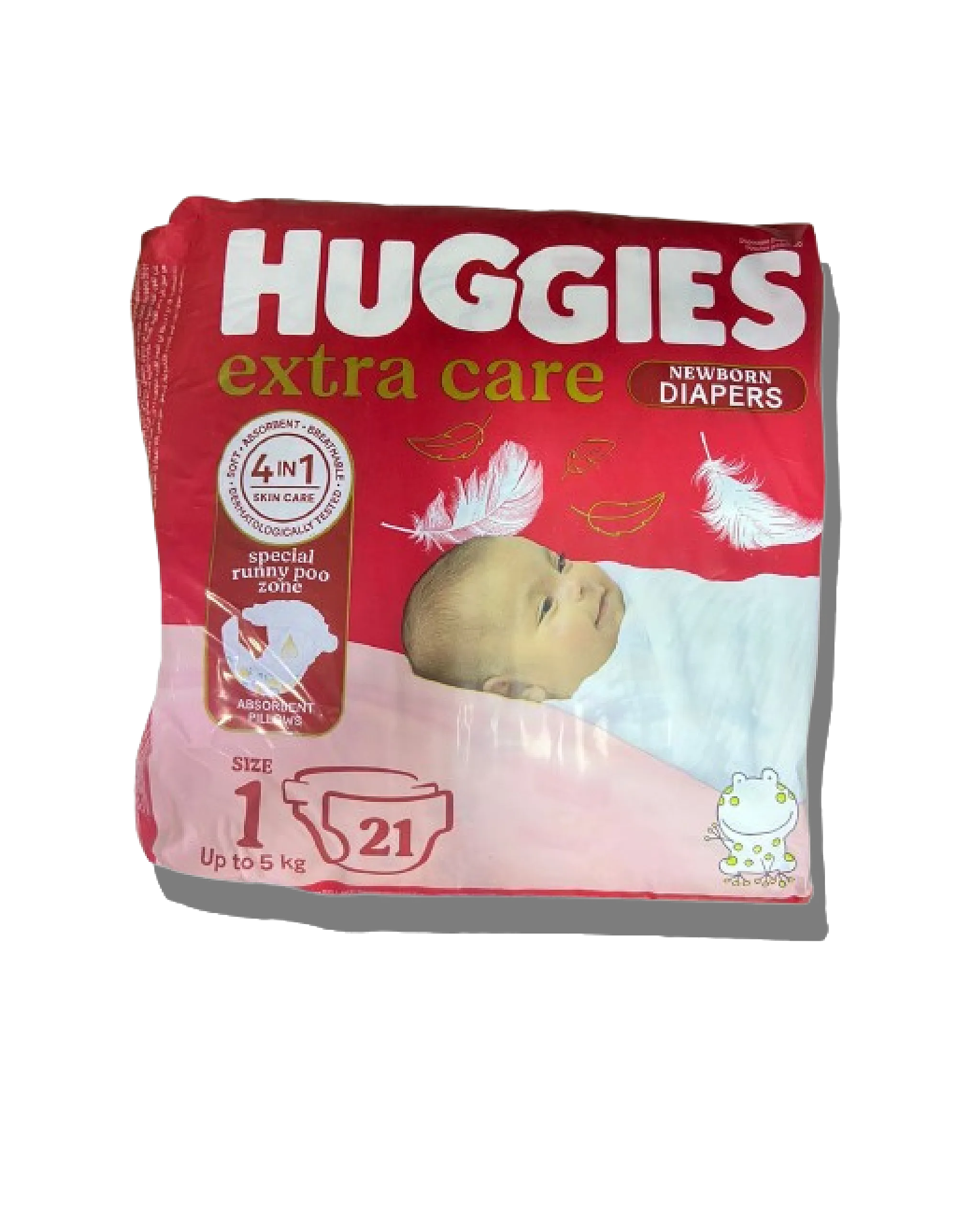2078_original_ai_nobg_final_2048x2560 Huggies Newborn Diapers Size 1 (2-5 KG) 21 Diapers - الصورة 1
