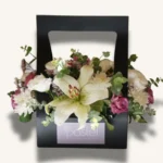 White Lilly Flower Bouquet