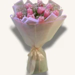 Pink Tulips Flower Bouquet