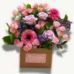 Purple and Pink Flower Bouquet