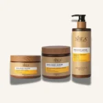 Shea Miracles Body Butter 300ml, Body Lotion 300ml, Body Scrub 500ml Kit