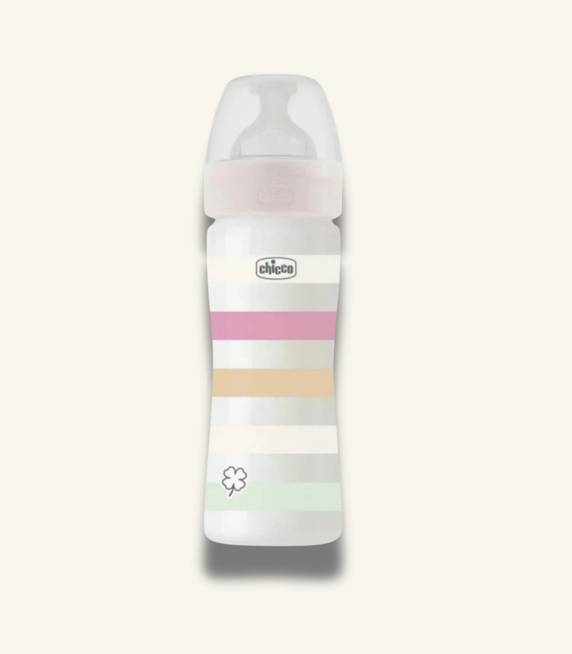 IMG_4662 Chicco Well Being Baby Bottle Medium Flow Anti Colic 250ml, Pink - الصورة 1