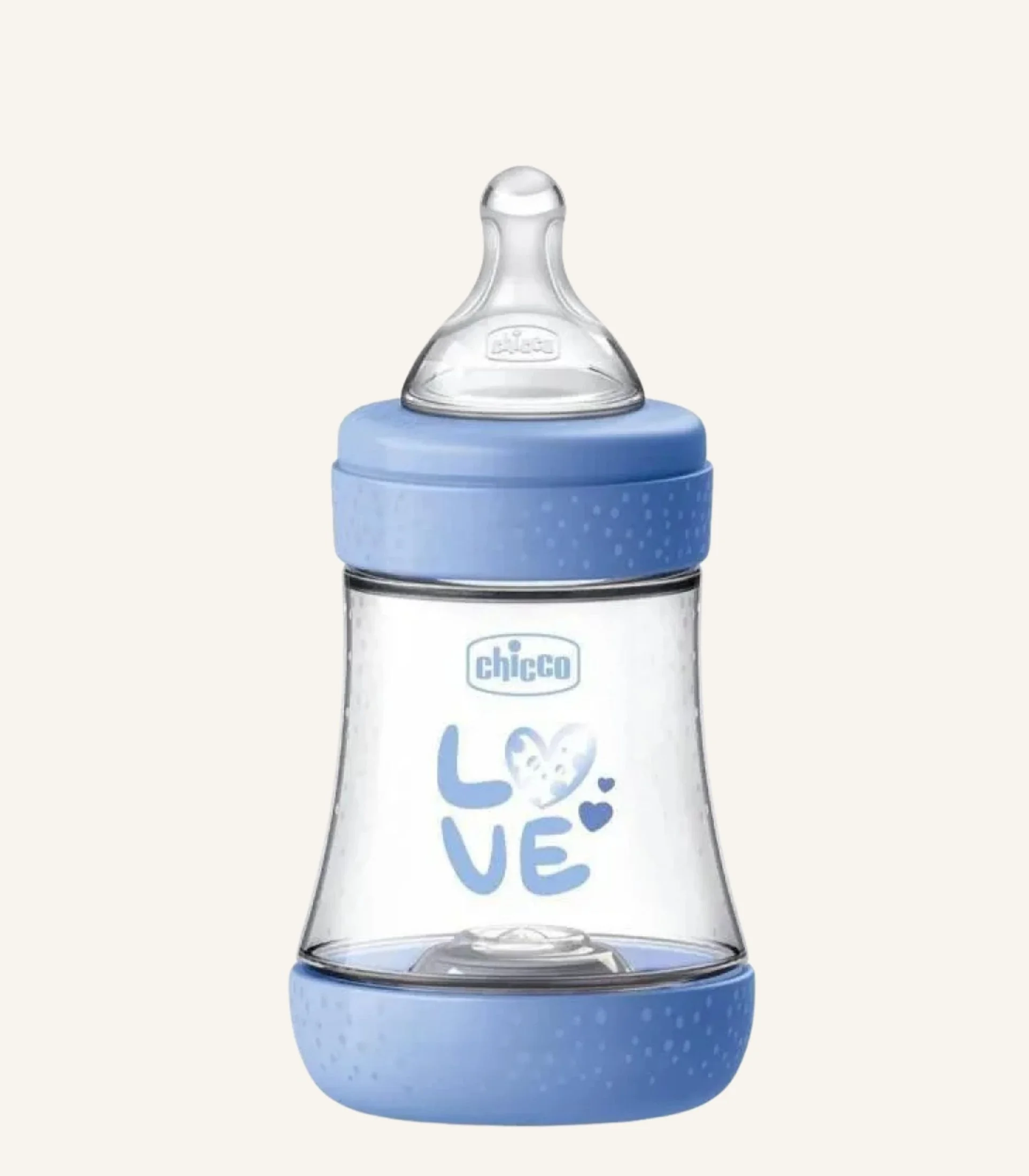 IMG_4664 Chicco Perfect 5 Baby Bottle Slow Flow Anti Colic Silicone Teat 150ml, Blue - الصورة 1