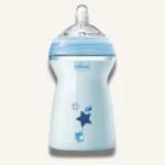 Chicco Natural Feeling Feeding Bottle 6m+ 330ml, Blue