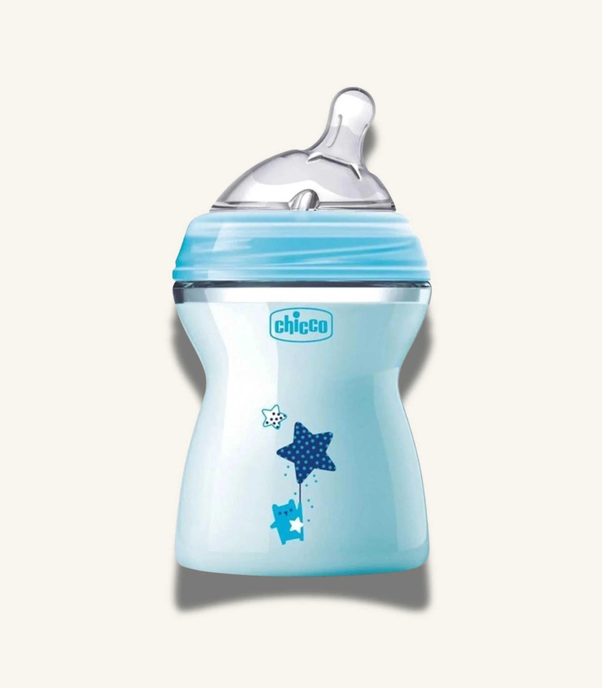 IMG_4675 Chicco Natural Feeling Feeding Bottle 2m+ 250ml, Blue - الصورة 1