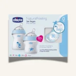 Chicco Natural Feeling Newborn Gift Set, Blue