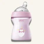 Chicco Natural Feeling Feeding Bottle 2m+ 250ml, Pink
