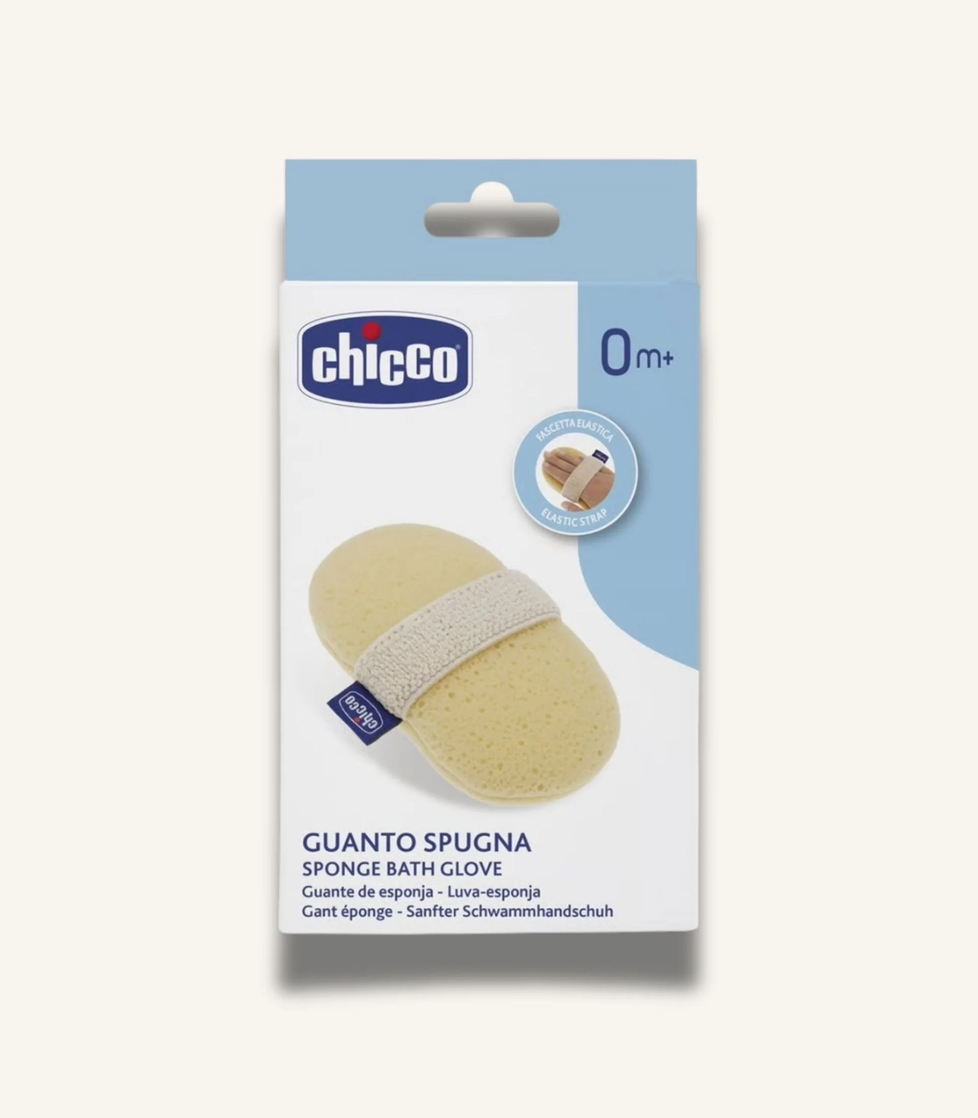 IMG_4780 Chicco Sponge Bath Glove +0m - الصورة 1
