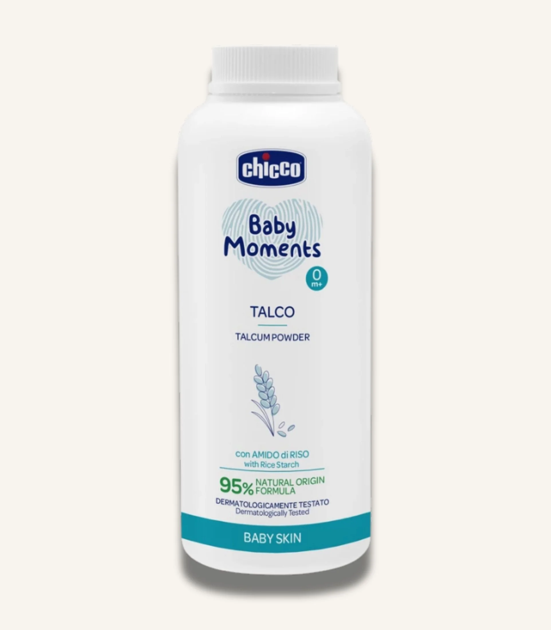IMG_4786 Chicco Baby Moments Talcum Powder, +0m 150g - الصورة 1